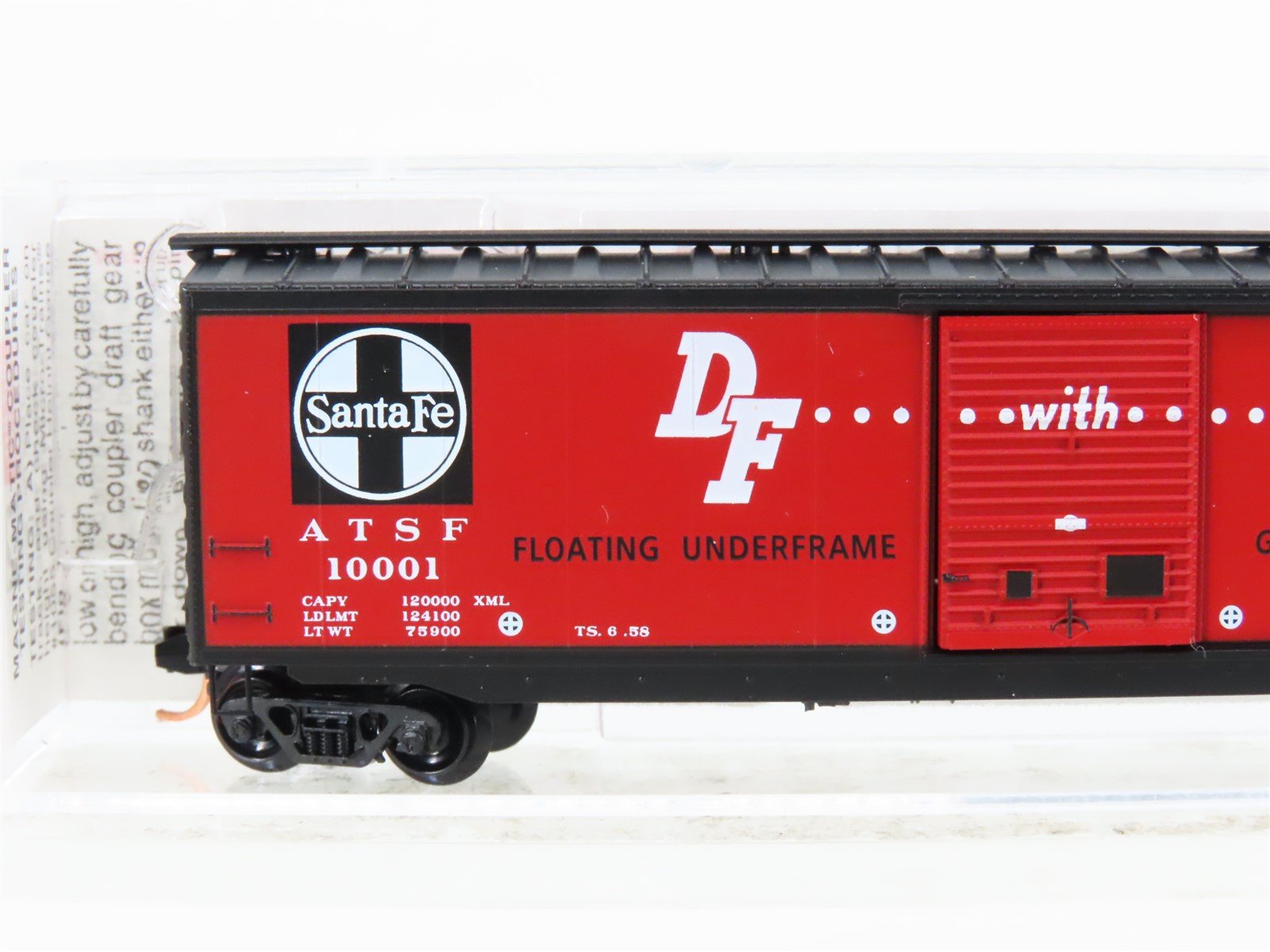 N Scale Micro-Trains MTL 31340 ATSF Santa Fe 50' Standard Boxcar #10001