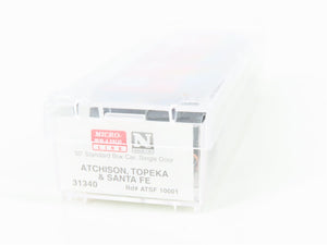 N Scale Micro-Trains MTL 31340 ATSF Santa Fe 50' Standard Boxcar #10001