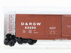N Scale Micro-Trains MTL 07600080 DRGW Rio Grande 50' Standard Boxcar #63293