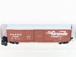 N Scale Micro-Trains MTL 07600080 DRGW Rio Grande 50' Standard Boxcar #63293
