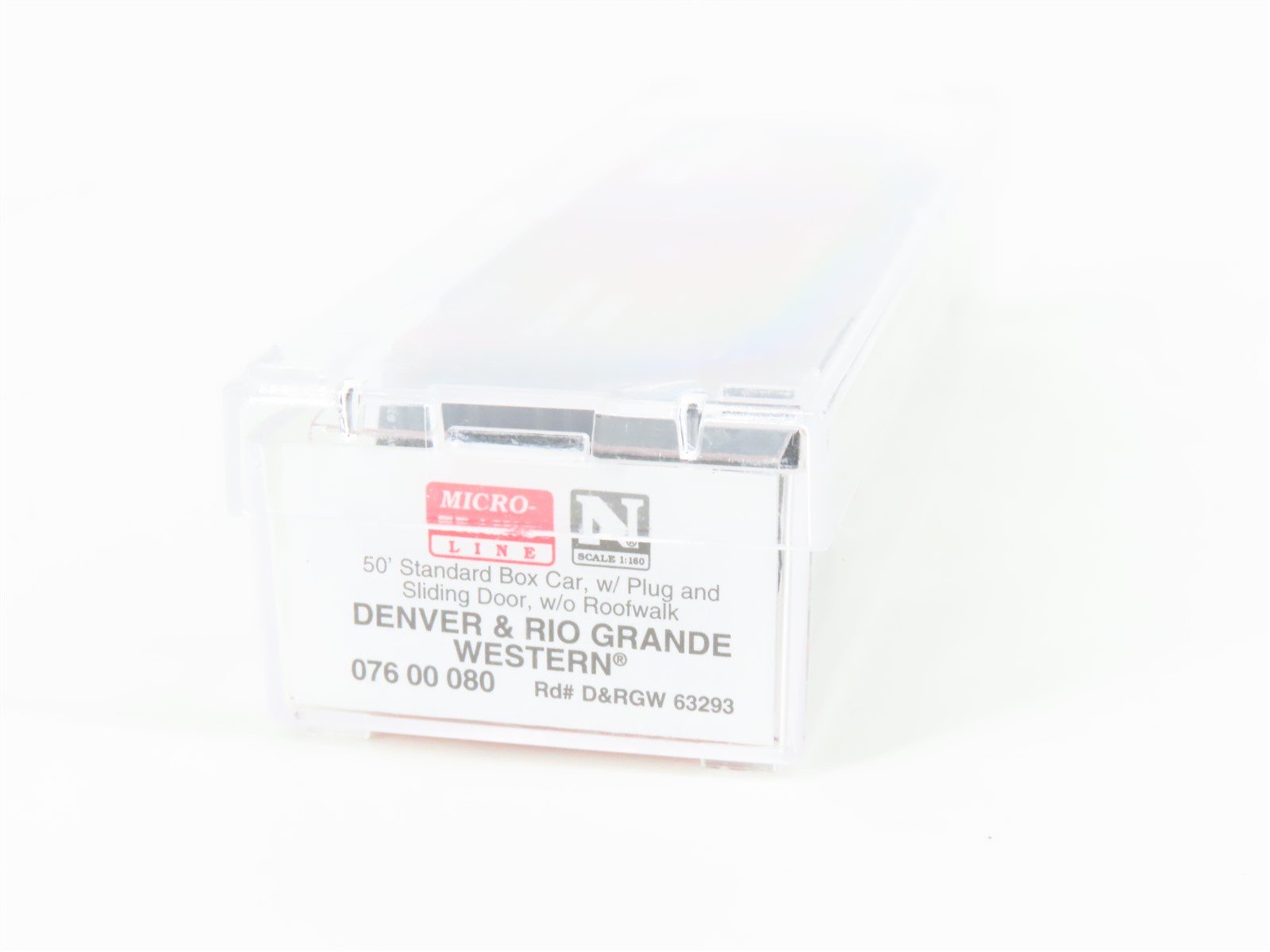 N Scale Micro-Trains MTL 07600080 DRGW Rio Grande 50' Standard Boxcar #63293
