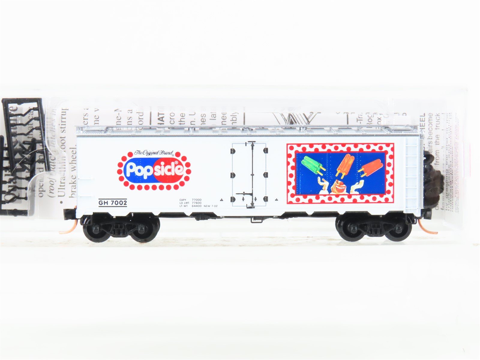N Scale Micro-Trains MTL 59080 GH Popsicle 40' Steel Ice Reefer #7002