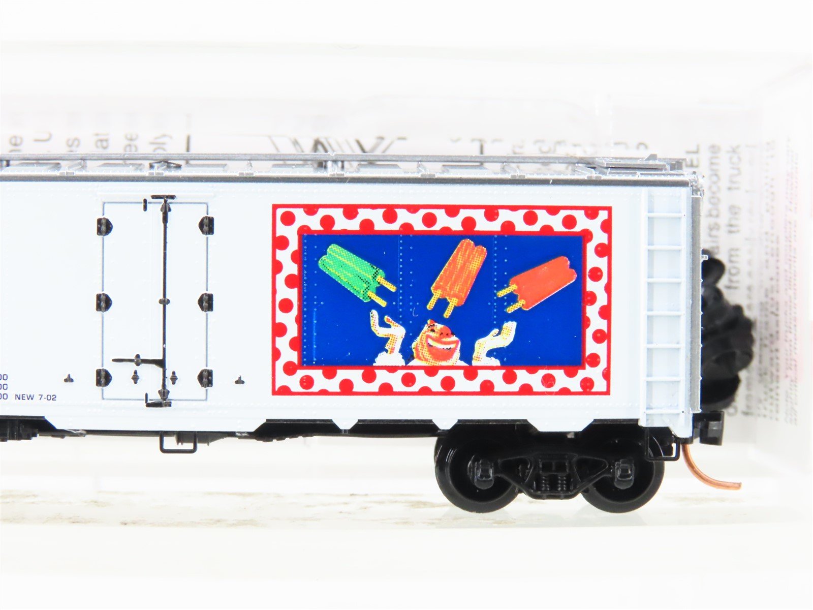 N Scale Micro-Trains MTL 59080 GH Popsicle 40' Steel Ice Reefer #7002