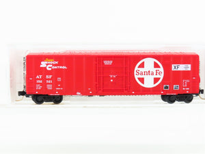 N Scale Micro-Trains MTL 27250 ATSF Santa Fe 50' Rib Side Boxcar #152321