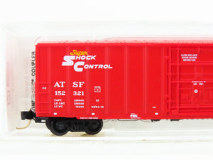 N Scale Micro-Trains MTL 27250 ATSF Santa Fe 50' Rib Side Boxcar #152321