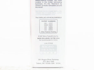 N Scale Micro-Trains MTL 27250 ATSF Santa Fe 50' Rib Side Boxcar #152321