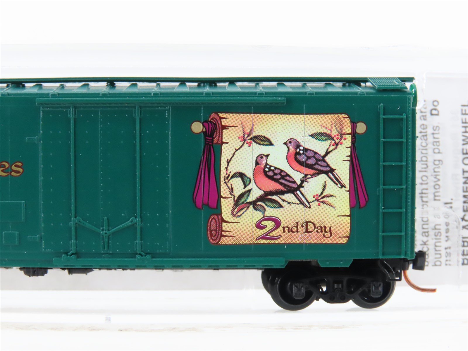 N Scale Micro-Trains MTL 21502 TDOC Two Turtle Doves 40' Boxcar #02