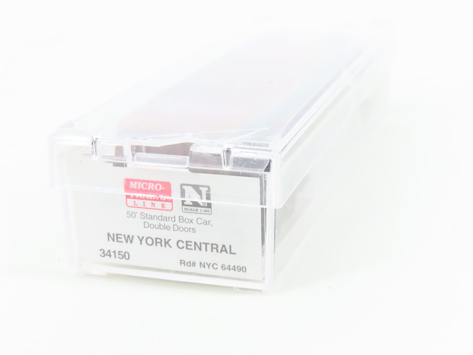 N Scale Micro-Trains MTL 34150 NYC New York Central 50' Standard Boxcar #64490