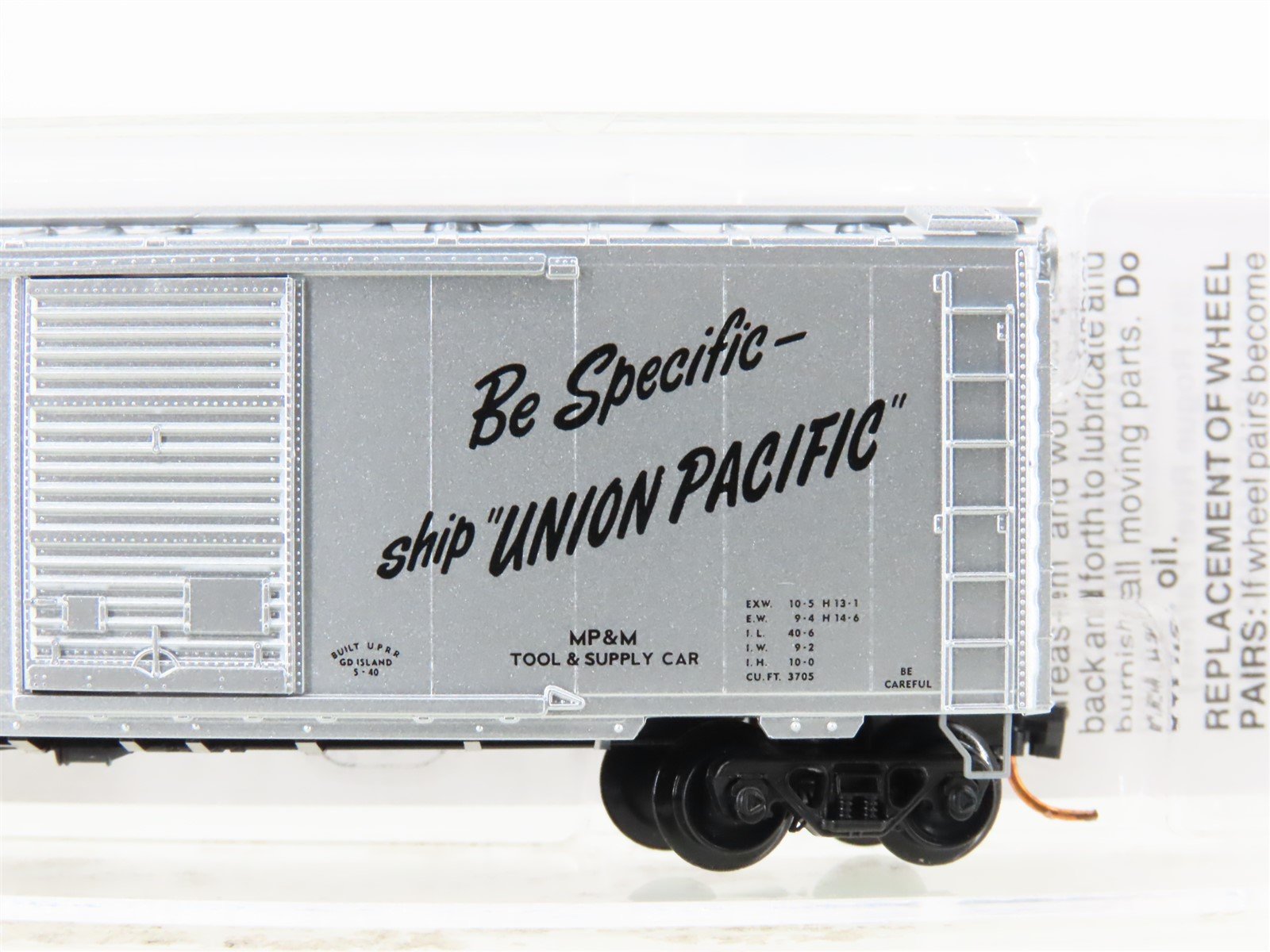 N Scale Micro-Trains MTL 02000756 UP Union Pacific 40' Standard Boxcar #903658