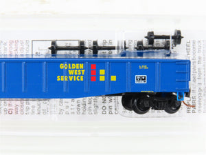N Micro-Trains MTL 10500130 GSWR Golden West 50' Steel Side Gondola #327013