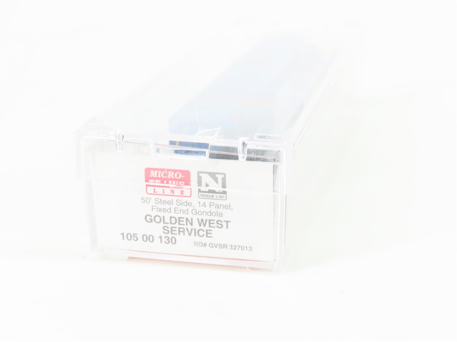 N Micro-Trains MTL 10500130 GSWR Golden West 50' Steel Side Gondola #327013