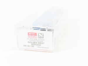 N Micro-Trains MTL 10500130 GSWR Golden West 50' Steel Side Gondola #327013