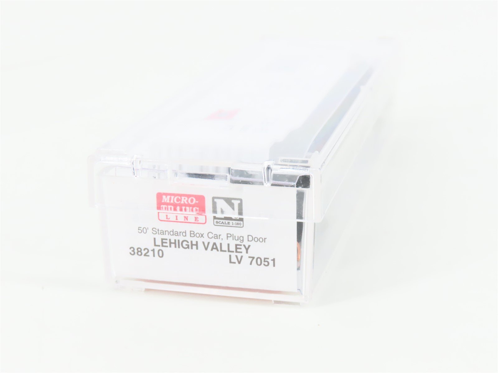 N Scale Micro-Trains MTL 38210 LV Lehigh Valley 50' Standard Boxcar #7051