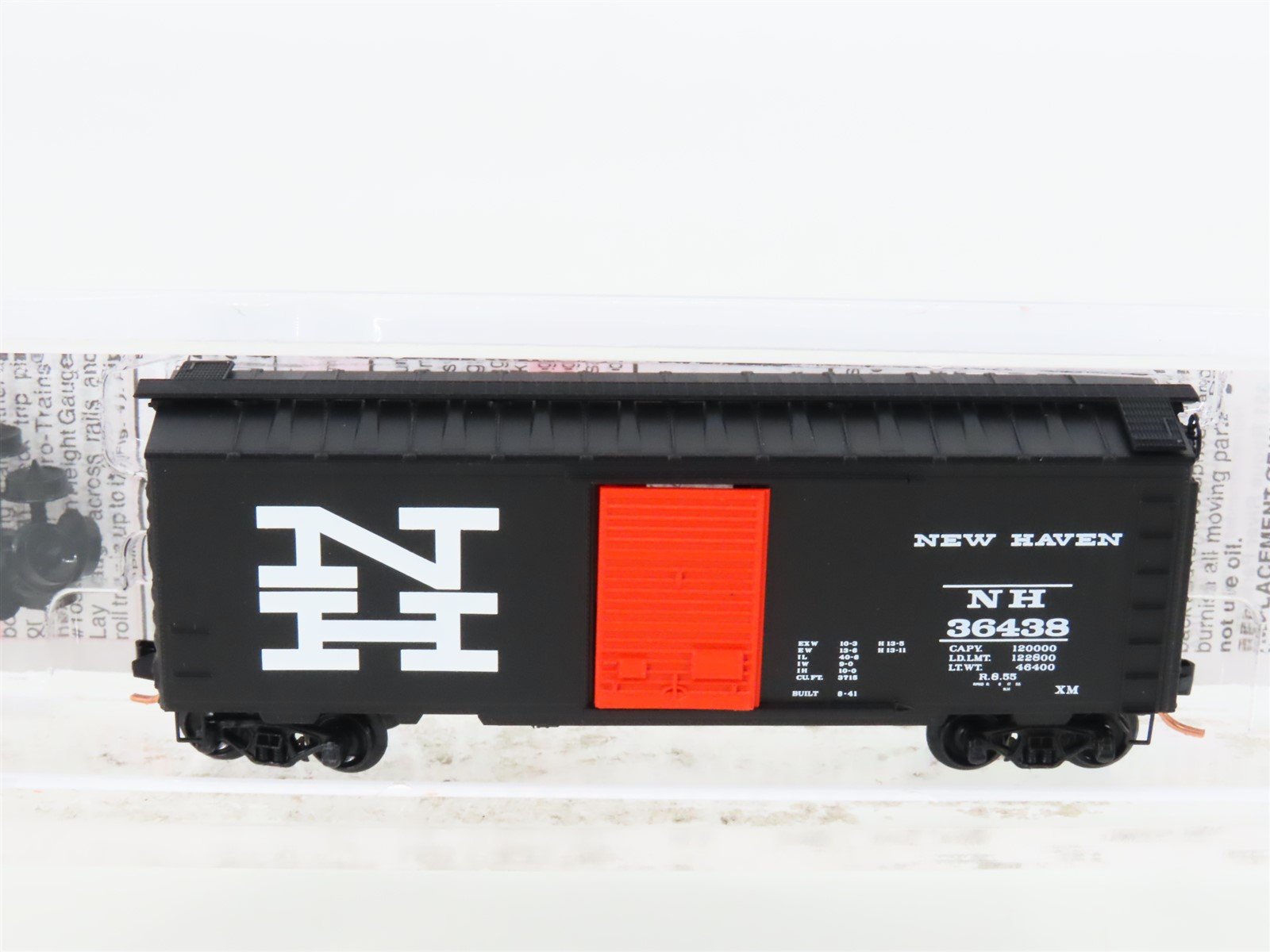 N Scale Micro-Trains MTL 20350 NH New Haven 40' Standard Boxcar #36438