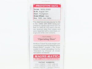 N Scale Micro-Trains MTL 20350 NH New Haven 40' Standard Boxcar #36438