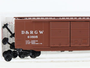 N Scale Micro-Trains MTL 34060 DRGW Rio Grande 50' Standard Boxcar #63505