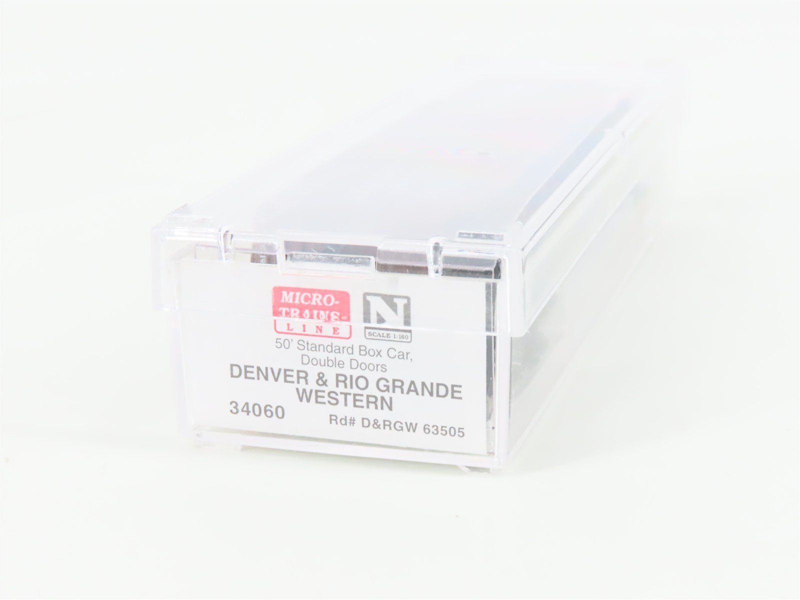 N Scale Micro-Trains MTL 34060 DRGW Rio Grande 50' Standard Boxcar #63505