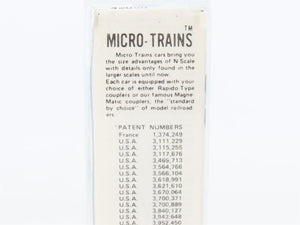N Scale Kadee Micro-Trains MTL 42050 USN US Navy 40' Wood Boxcar #61-00200