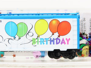 N Scale Micro-Trains MTL 02100500 HBD Happy Birthday! 40' Standard Boxcar #2005