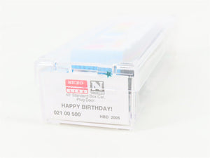 N Scale Micro-Trains MTL 02100500 HBD Happy Birthday! 40' Standard Boxcar #2005
