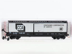 N Micro-Trains MTL 03100210 TLDX Container of America 50' Standard Boxcar #20