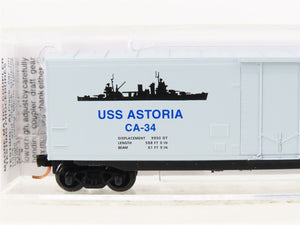N Micro-Trains MTL 03800410 USS Astoria Navy Series #10 50' Boxcar #CA-34