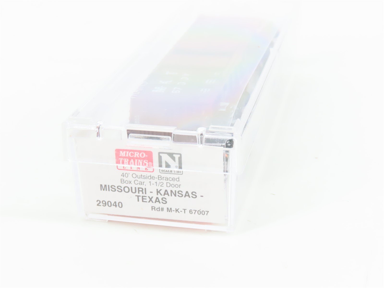N Scale Micro-Trains MTL 29040 MKT Railway 40' Outside Braced Boxcar #67007