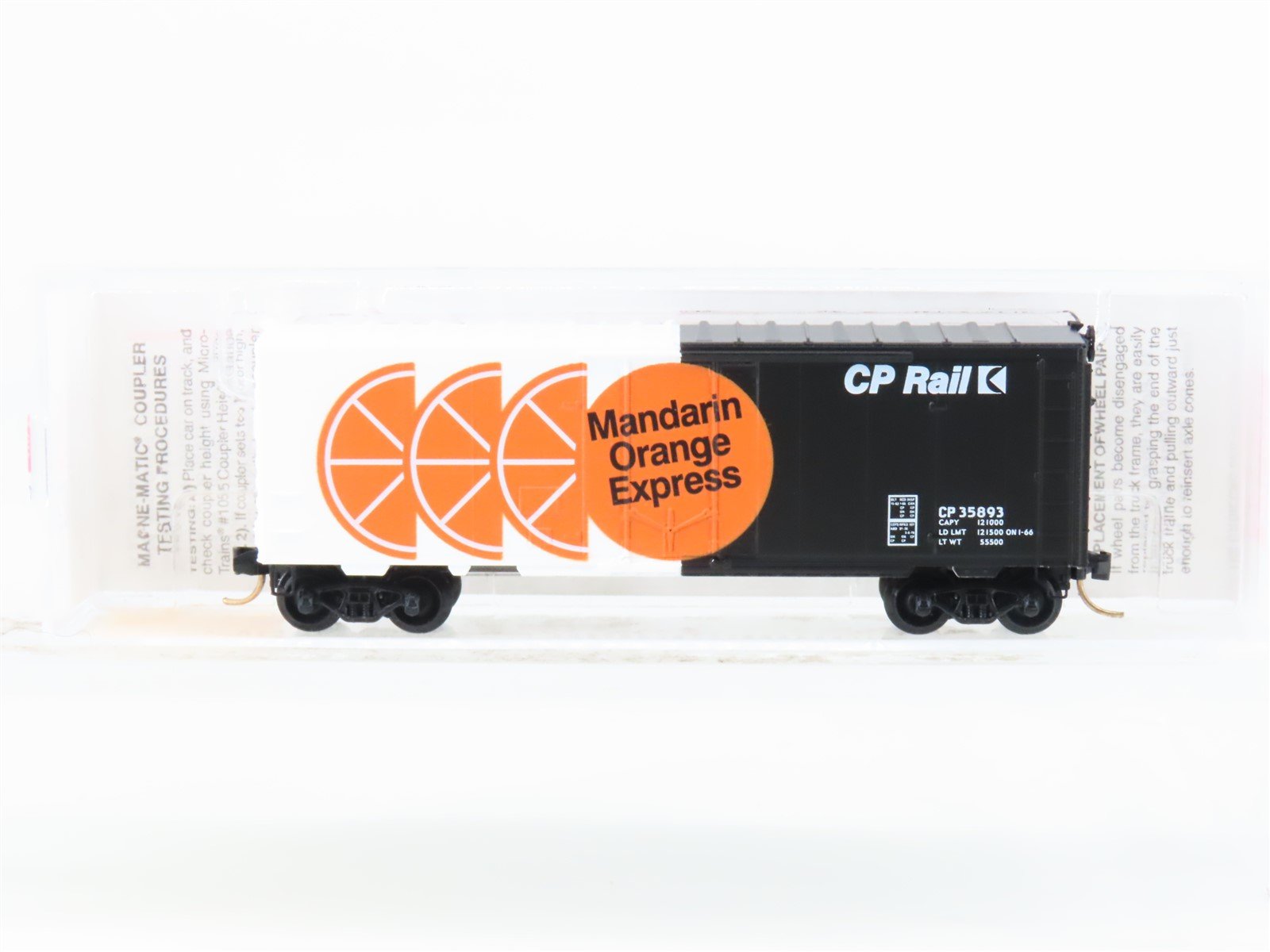 N Scale Micro-Trains MTL 74020 CP Mandarin Express 40' Standard Boxcar #35893