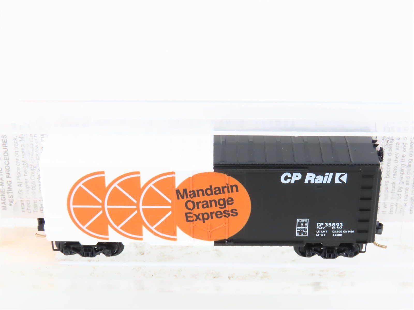 N Scale Micro-Trains MTL 74020 CP Mandarin Express 40' Standard Boxcar #35893