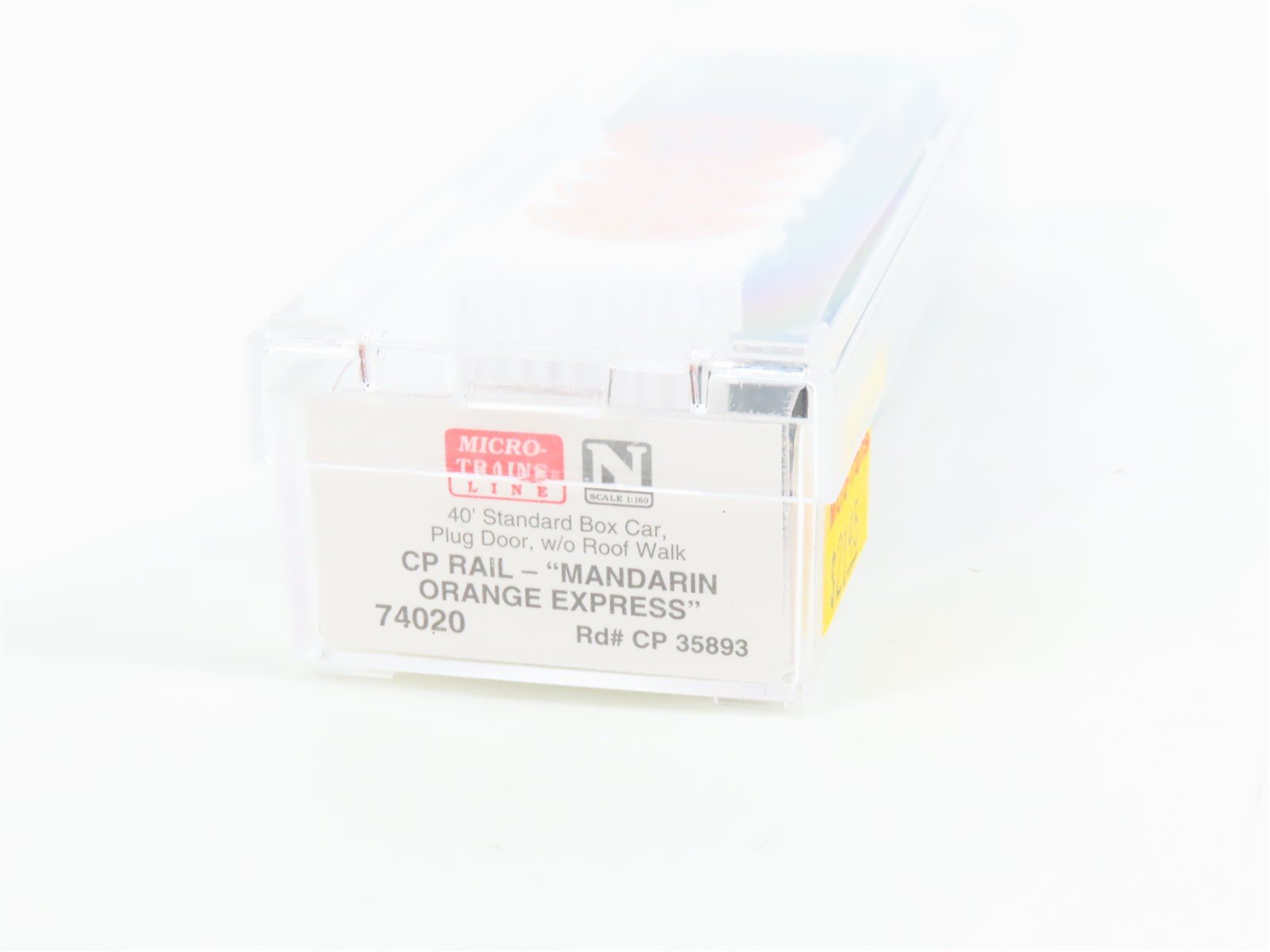 N Scale Micro-Trains MTL 74020 CP Mandarin Express 40' Standard Boxcar #35893