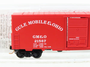 N Micro-Trains MTL 24240 GM&O Gulf Mobile & Ohio 40' Standard Boxcar #21587