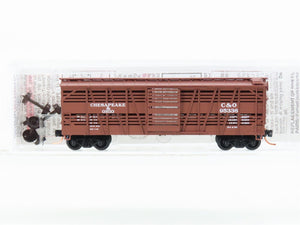 N Micro-Trains MTL 35180 C&O Chesapeake & Ohio 40' Despatch Stock Car #95336