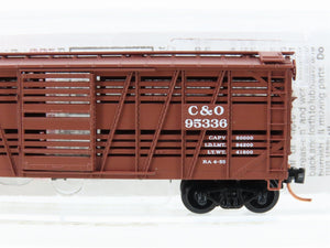 N Micro-Trains MTL 35180 C&O Chesapeake & Ohio 40' Despatch Stock Car #95336