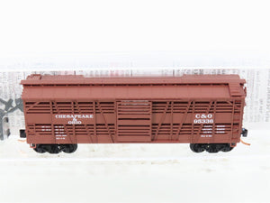 N Micro-Trains MTL 35180 C&O Chesapeake & Ohio 40' Despatch Stock Car #95336