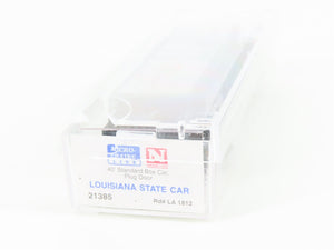 N Scale Micro-Trains MTL 21385 LA Louisiana State 40' Standard Boxcar #1812