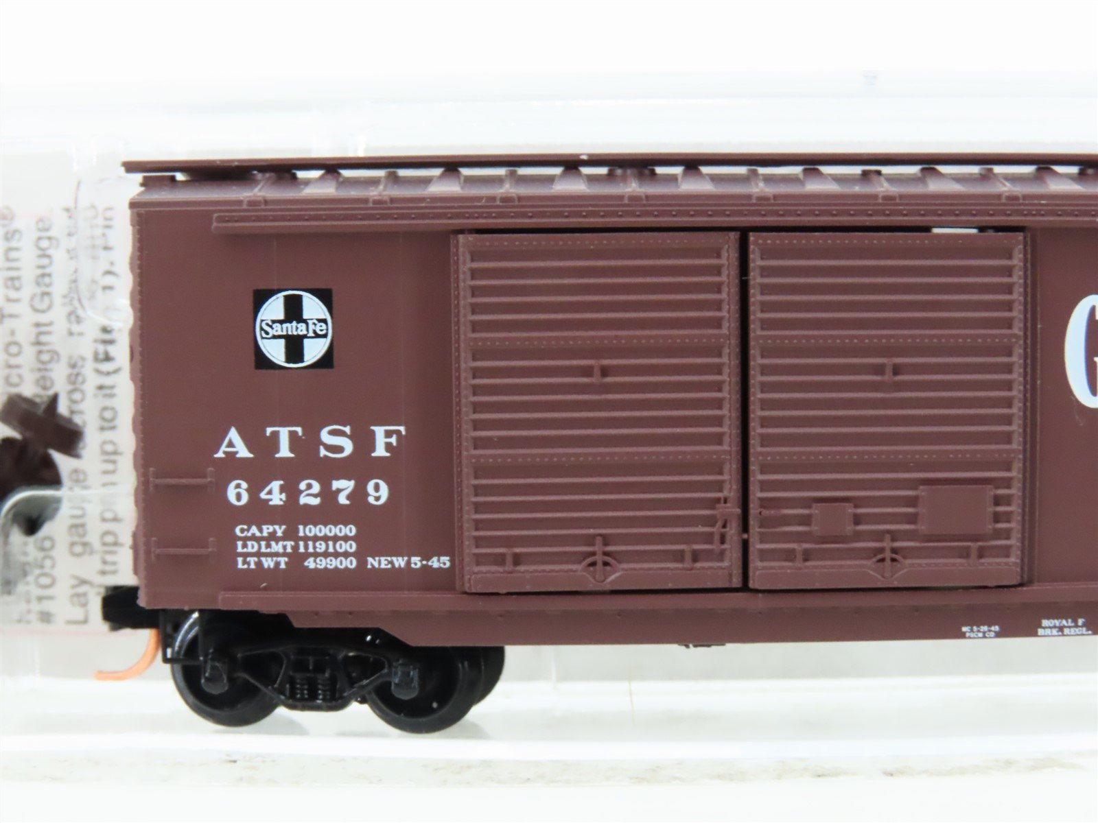 N Scale Micro-Trains MTL 23290 ATSF Santa Fe Grand Canyon 40' Boxcar #64279