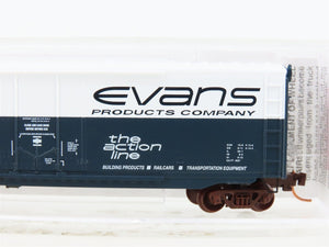N Scale Micro-Trains MTL 07500140 USLX Evans Products 50' Standard Boxcar #180