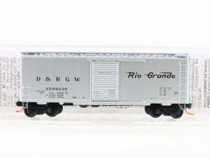 N Micro-Trains MTL 02000776 D&RGW Rio Grande 40' Single Door Box Car #AX-69035