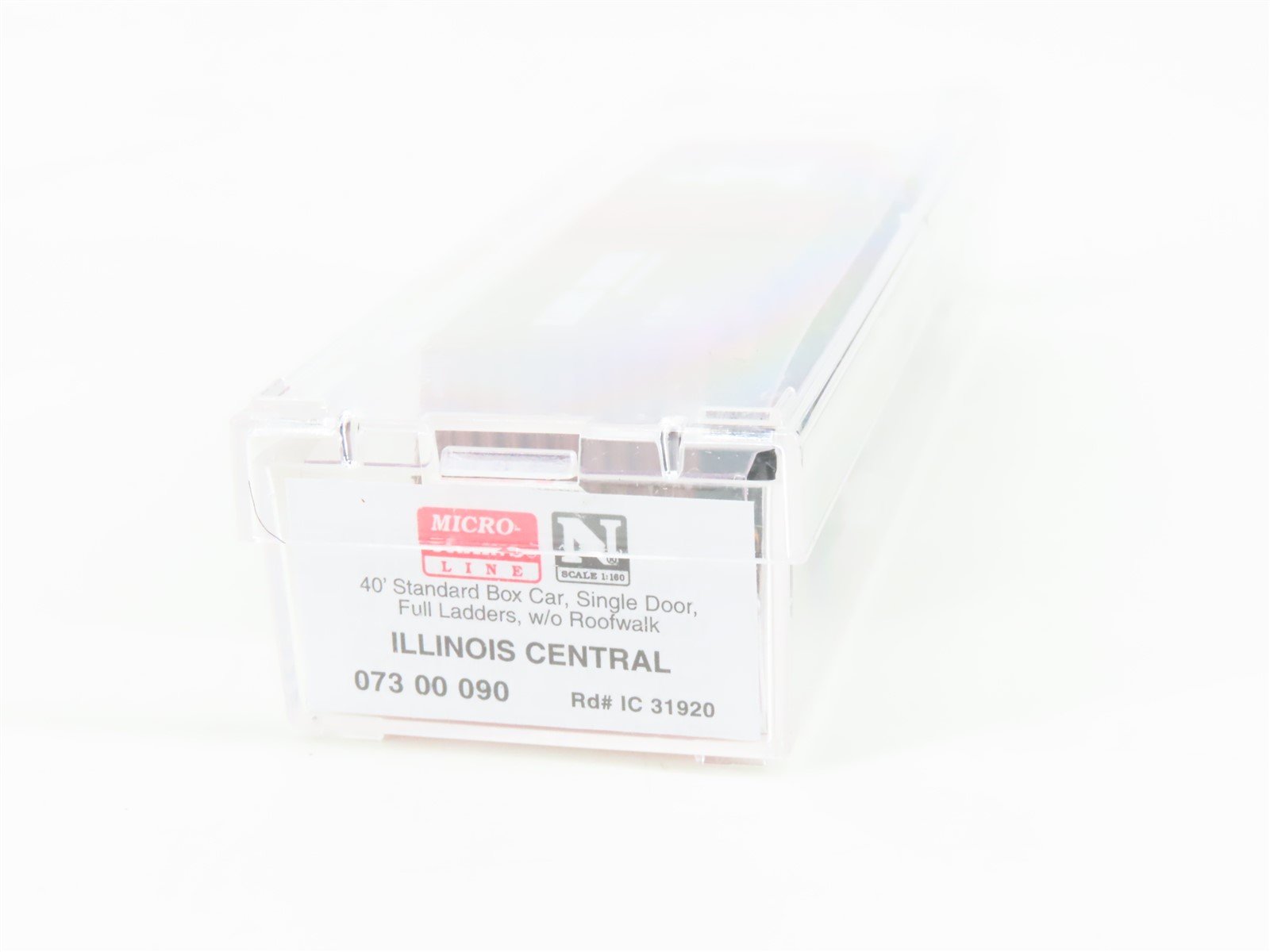 N Micro-Trains MTL 07300090 IC Illinois Central 40' Single Door Box Car #31920