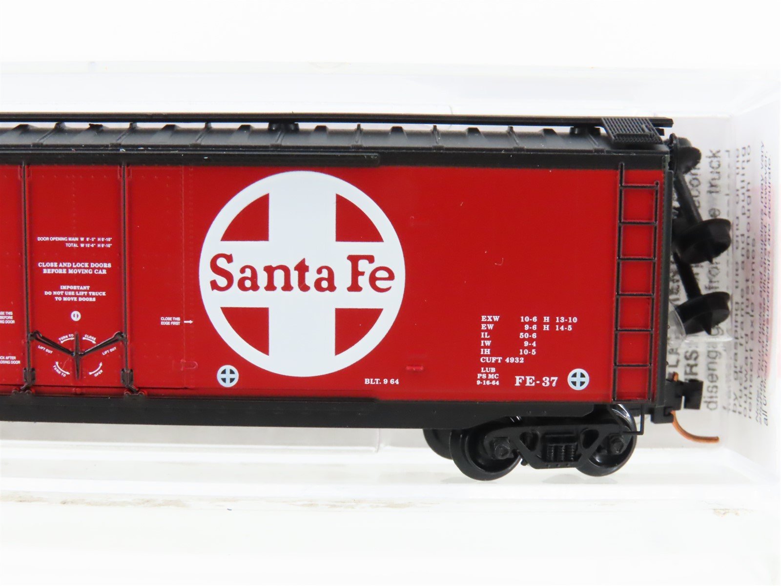 N Micro-Trains MTL 03600070 ATSF Santa Fe 50' Double Plug Door Box Car #48050