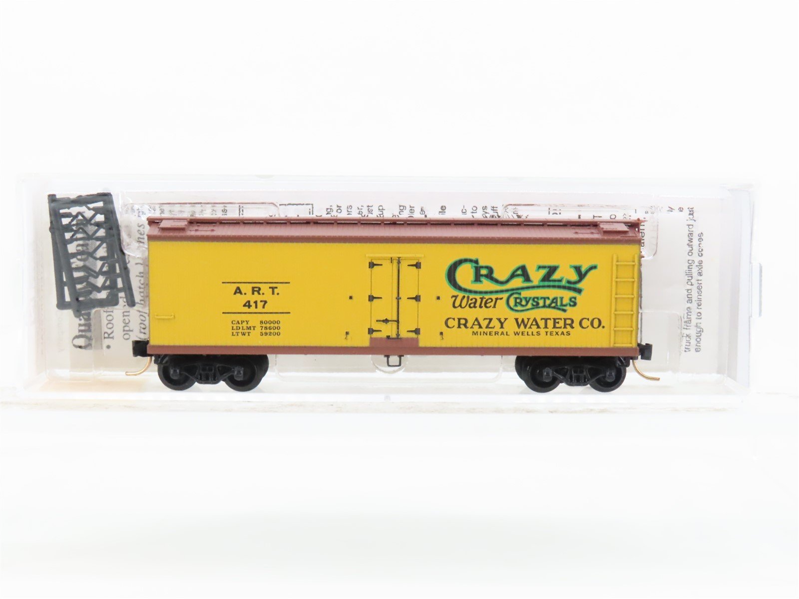 N Scale Micro-Trains MTL 49230 ART Crazy Water Crystals 40' Wood Reefer #417