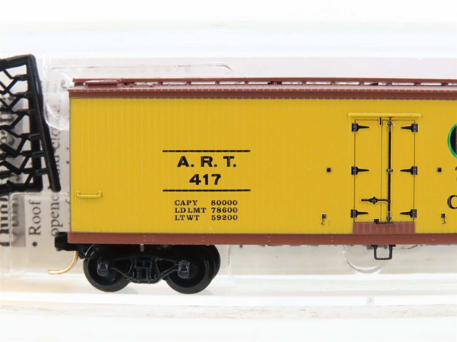 N Scale Micro-Trains MTL 49230 ART Crazy Water Crystals 40' Wood Reefer #417