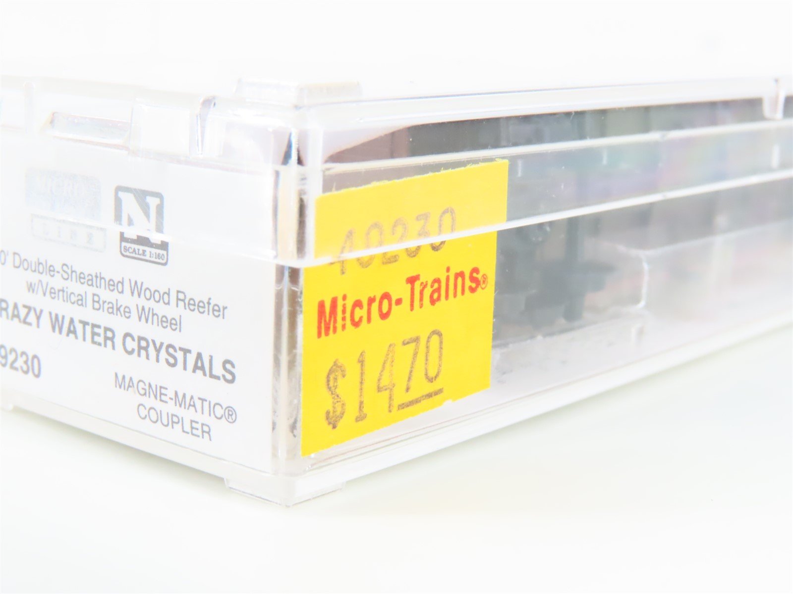 N Scale Micro-Trains MTL 49230 ART Crazy Water Crystals 40' Wood Reefer #417