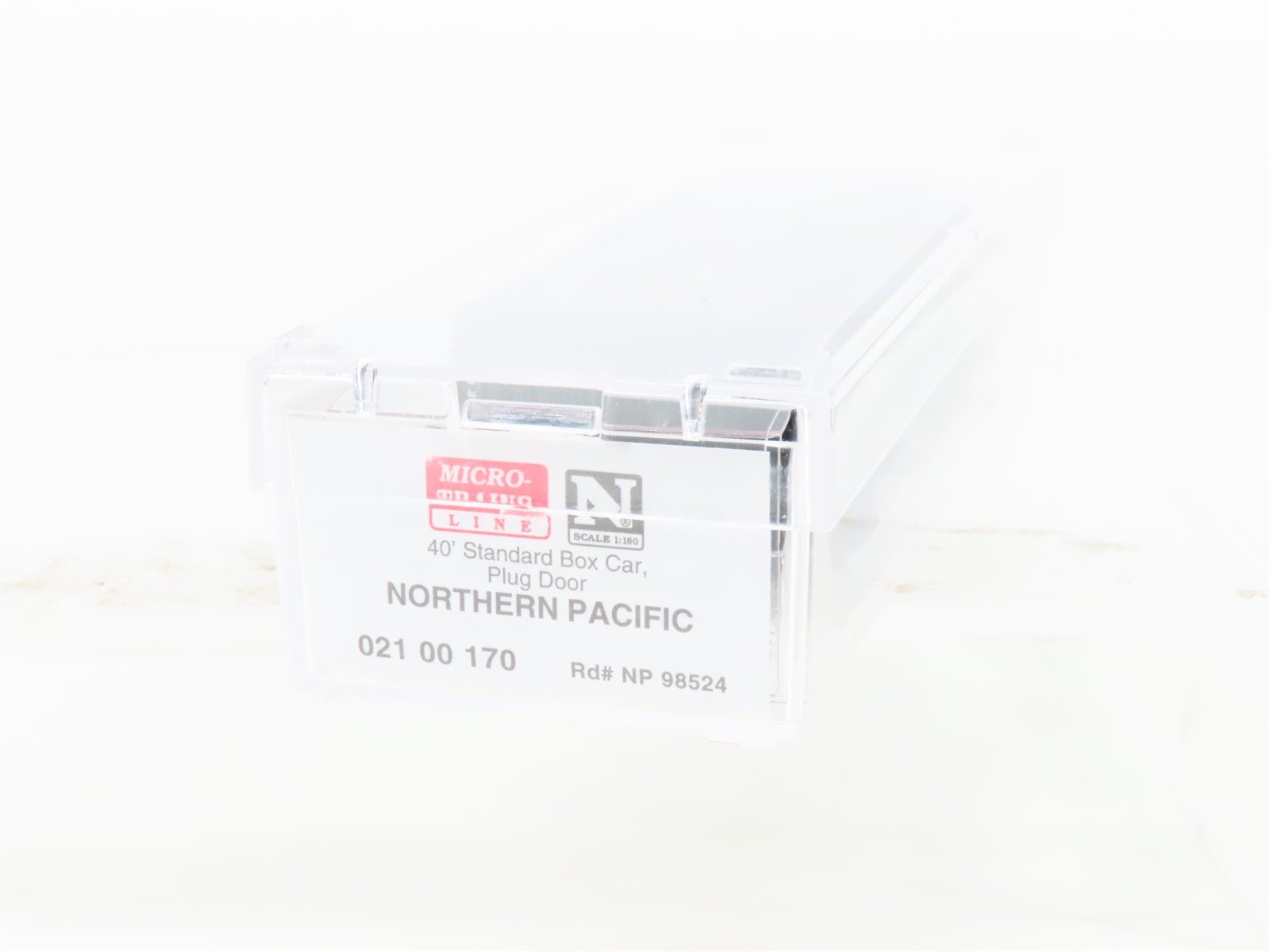N Micro-Trains MTL 02100170 NP Northern Pacific 40' Plug Door Box Car #98524