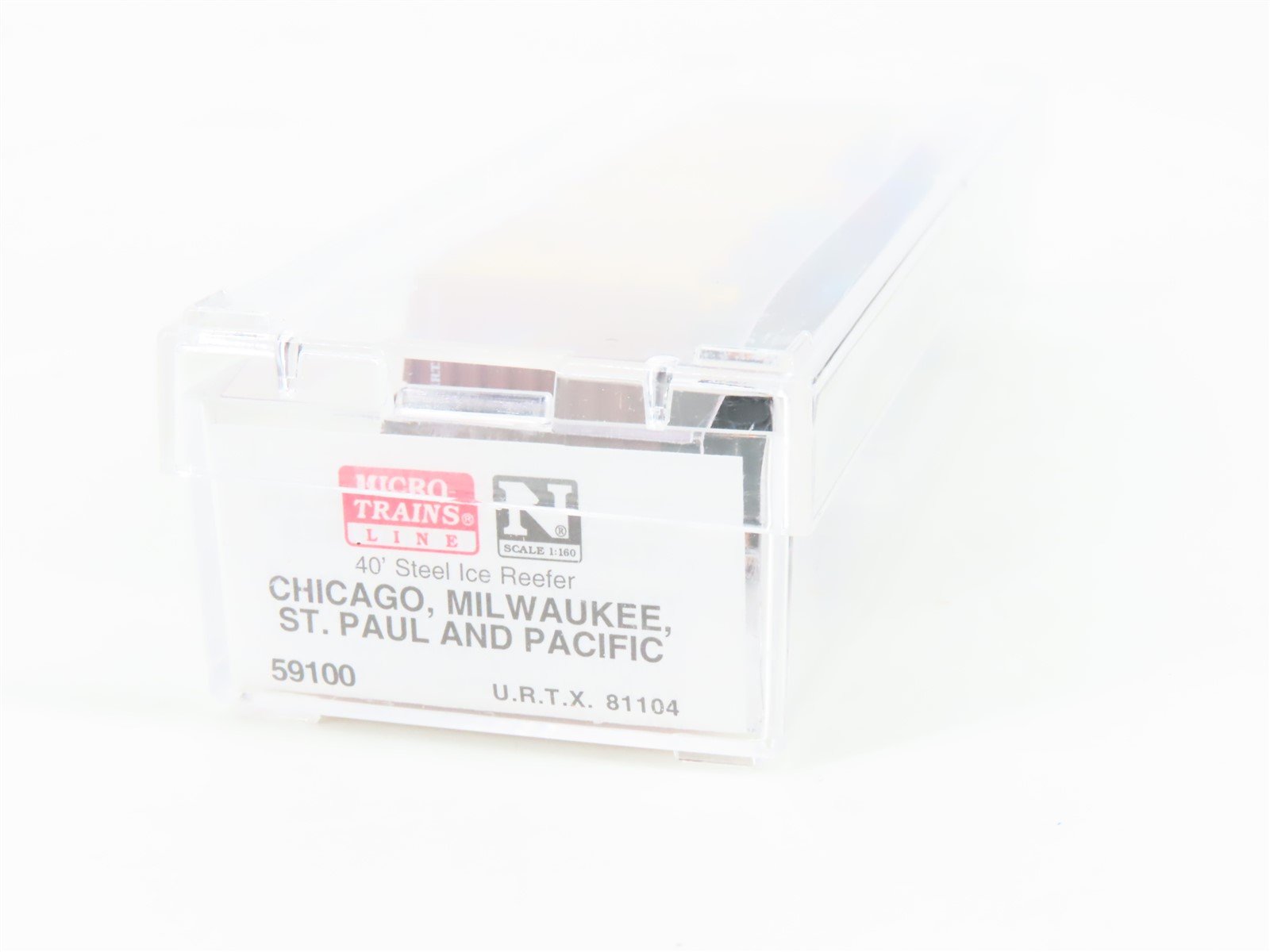 N Scale Micro-Trains MTL 59100 URTX Union Refrigerator 40' Steel Reefer #81104