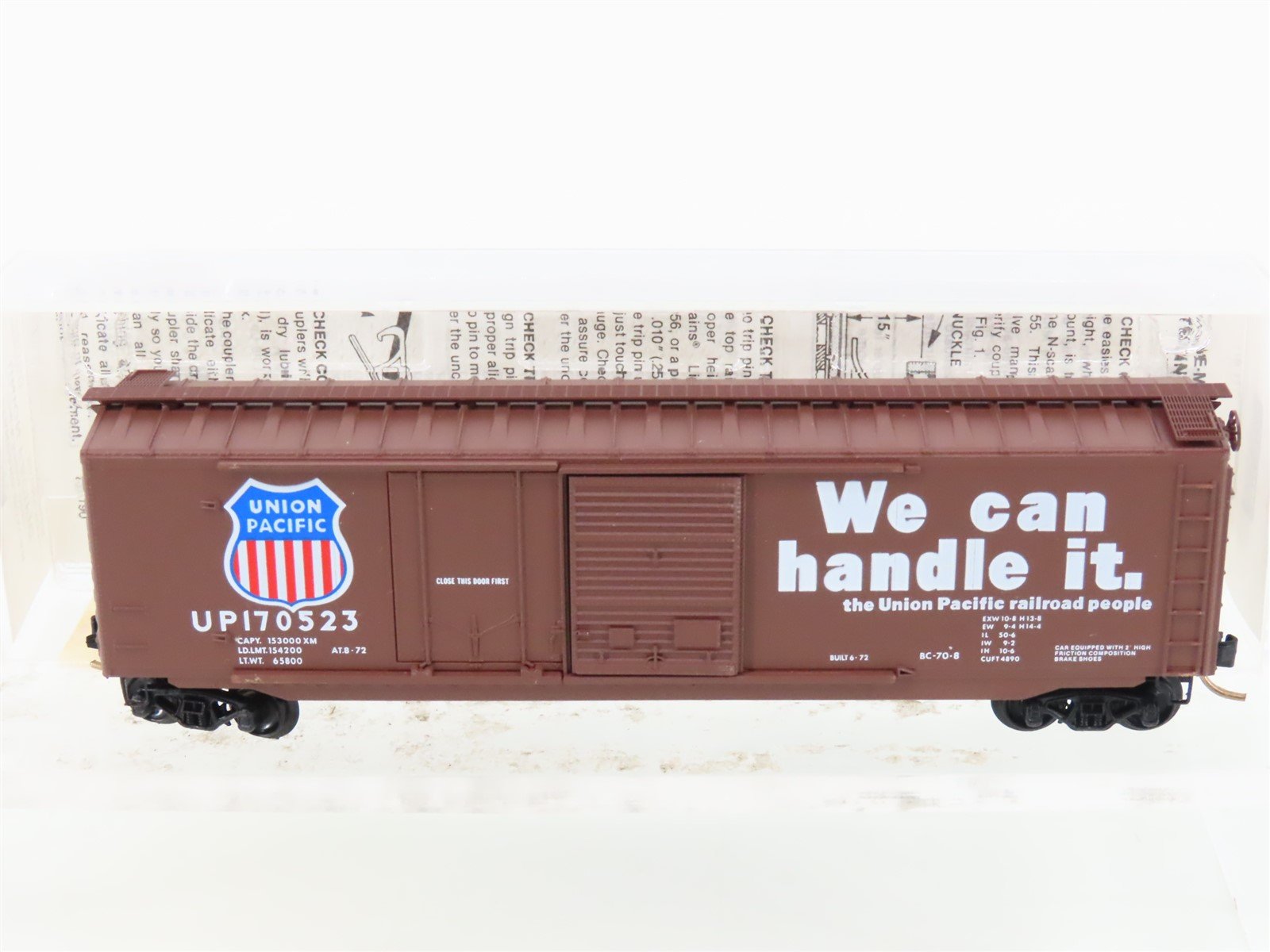 N Scale Micro-Trains MTL 33050 UP 