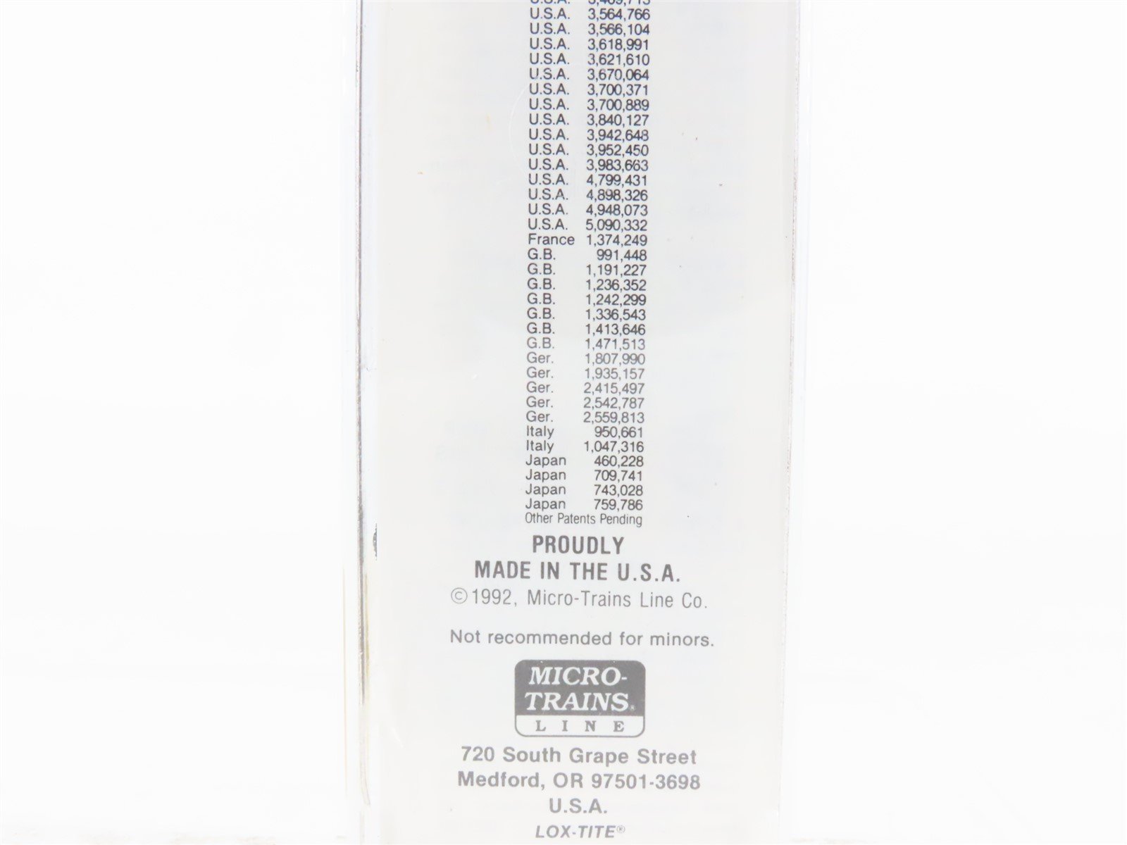 N Scale Micro-Trains MTL 33050 UP 