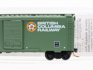 N Micro-Trains MTL 20580 BCOL British Columbia 40' Single Door Box Car #4180