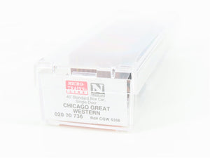 N Scale Micro-Trains MTL 02000736 CGW Chicago Great Western 40' Box Car #5356