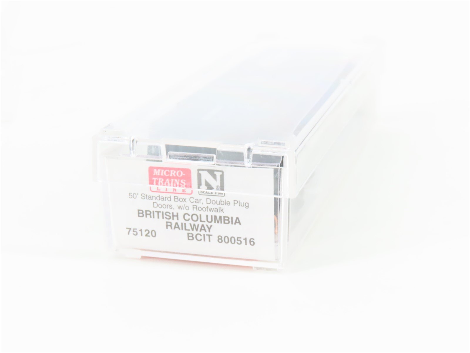 N Scale Micro-Trains MTL 75120 BCIT British Columbia 50' Box Car #800516